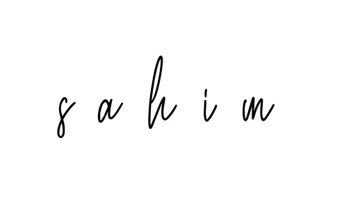 Handwritten Signature for S-a-h-i-m- - Style 154 Online