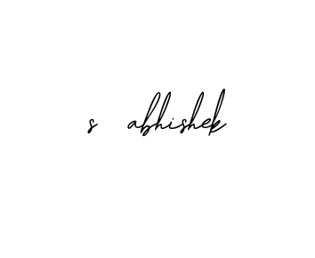 S-abhishek signature