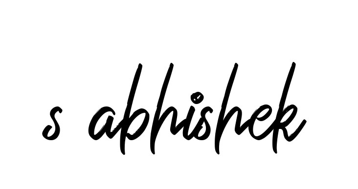 S-abhishek signature