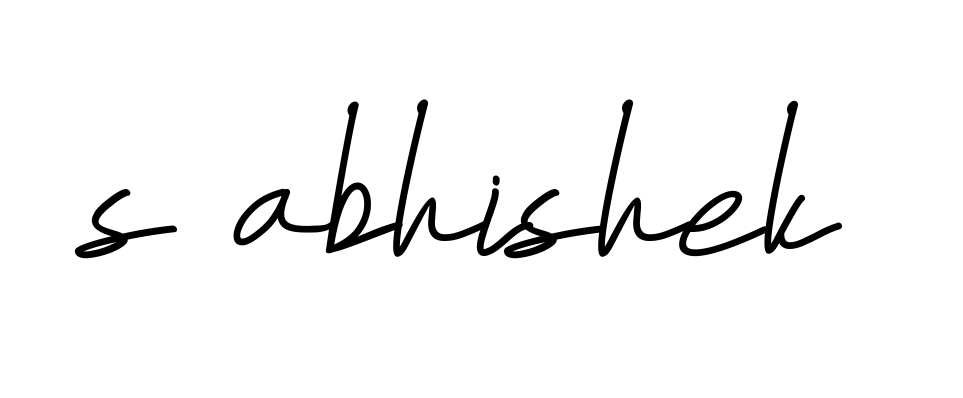 S-abhishek signature