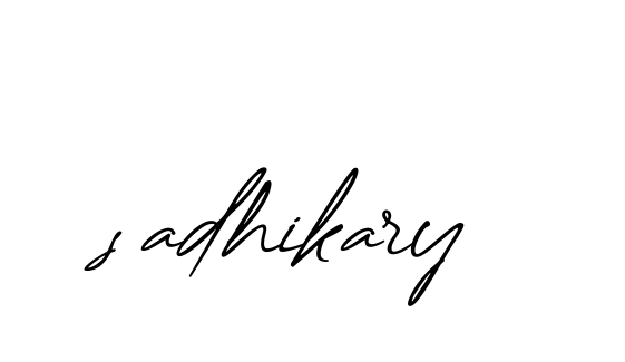 S-adhikary- signature