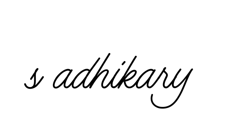 S-adhikary- signature