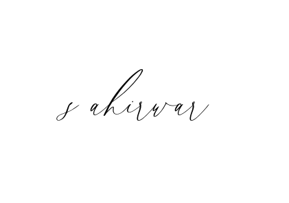 S-ahirwar signature