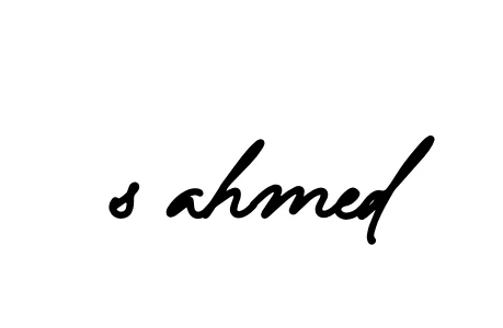 Handwritten Signature for S-ahmed- - Style 138 Online