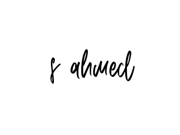 Handwritten Signature for S-ahmed- - Style 143 Online