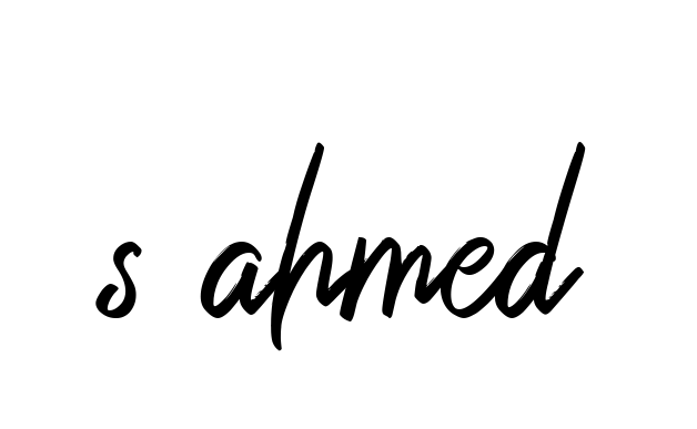 Handwritten Signature for S-ahmed- - Style 149 Online