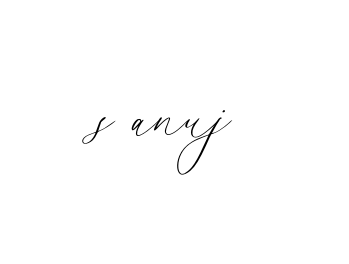 Handwritten Signature for S-anuj - Style 134 Online