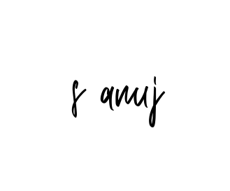 Handwritten Signature for S-anuj - Style 143 Online