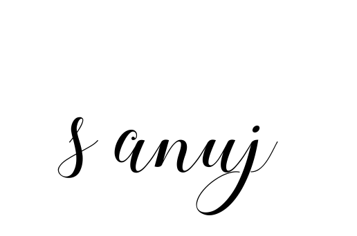 Handwritten Signature for S-anuj - Style 144 Online