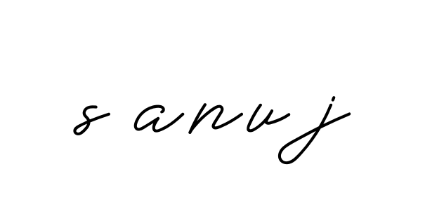 Handwritten Signature for S-anuj - Style 152 Online