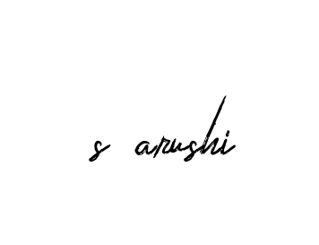 Handwritten Signature for S-arushi - Style 133 Online