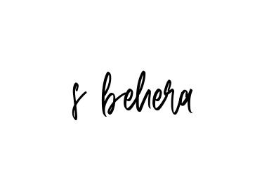 Handwritten Signature for S-behera - Style 143 Online