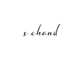 Handwritten Signature for S-chand - Style 132 Online