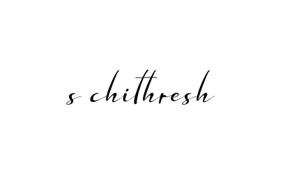 Handwritten Signature for S-chithresh- - Style 132 Online