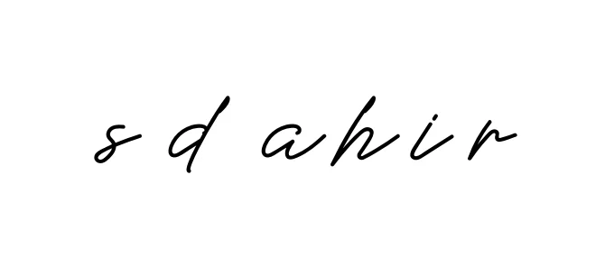Handwritten Signature for S-d-ahir - Style 152 Online
