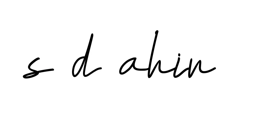 Handwritten Signature for S-d-ahir - Style 155 Online