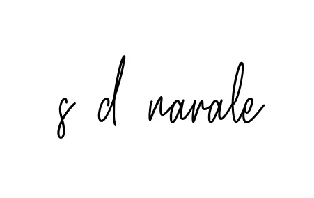 Handwritten Signature for S-d-narale - Style 154 Online
