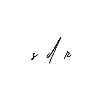 Handwritten Signature for S-d-r - Style 133 Online