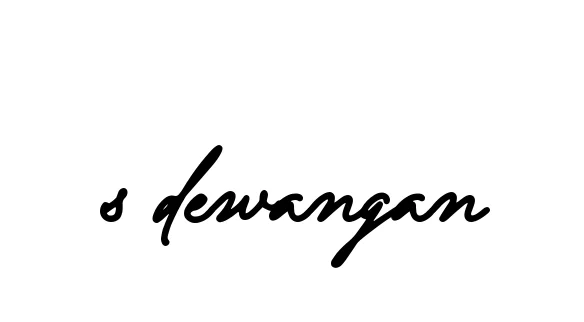 Handwritten Signature for S-dewangan - Style 137 Online