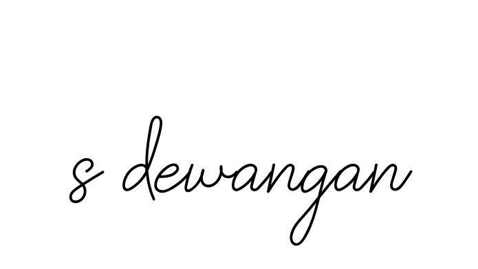 Handwritten Signature for S-dewangan - Style 145 Online
