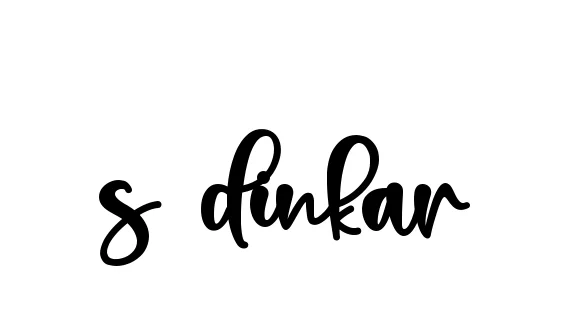 Handwritten Signature for S-dinkar - Style 136 Online