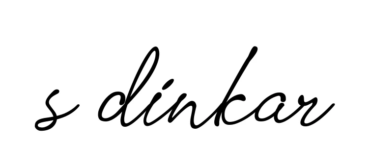 Handwritten Signature for S-dinkar - Style 151 Online