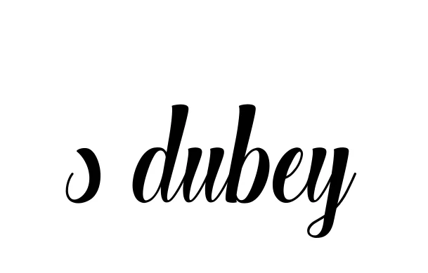 Handwritten Signature for S-dubey - Style 148 Online