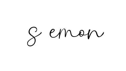 Handwritten Signature for S-emon - Style 147 Online