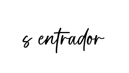 Handwritten Signature for S-entrador - Style 142 Online