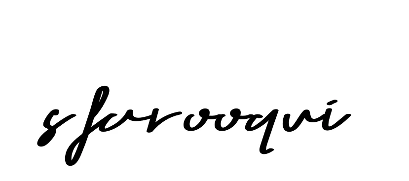 Handwritten Signature for S-farooqui - Style 135 Online
