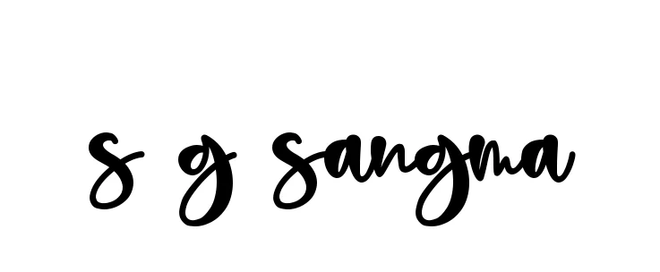 Handwritten Signature for S-g-sangma - Style 136 Online
