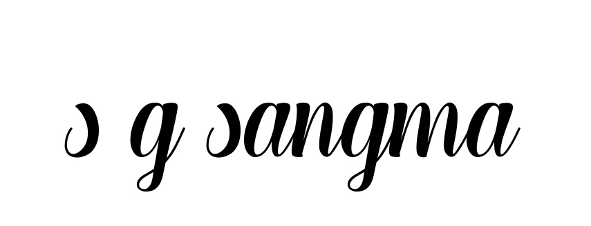Handwritten Signature for S-g-sangma - Style 148 Online