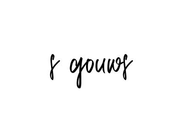 Handwritten Signature for S-gouws - Style 143 Online