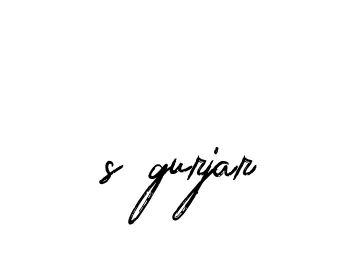 Handwritten Signature for S-gurjar - Style 133 Online