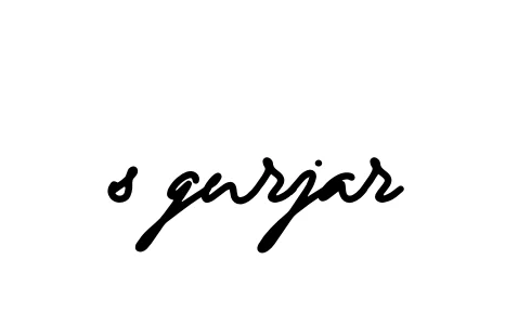 Handwritten Signature for S-gurjar - Style 138 Online