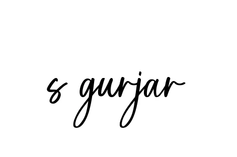 Handwritten Signature for S-gurjar - Style 142 Online