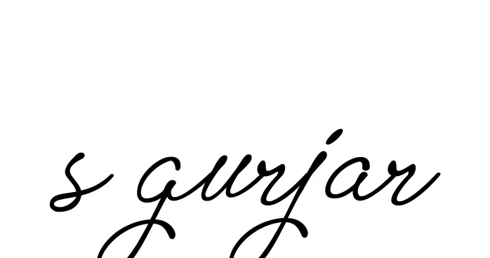 Handwritten Signature for S-gurjar - Style 151 Online