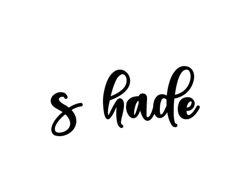 Handwritten Signature for S-hade - Style 136 Online