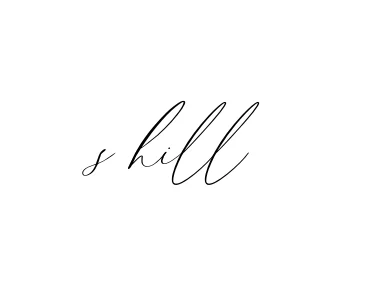 Handwritten Signature for S-hill - Style 134 Online