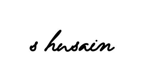 Handwritten Signature for S-husain- - Style 138 Online