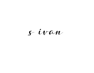 Handwritten Signature for S-ivan - Style 132 Online
