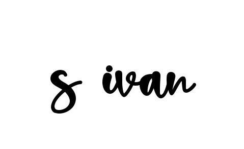 Handwritten Signature for S-ivan - Style 136 Online