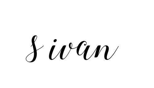 Handwritten Signature for S-ivan - Style 144 Online