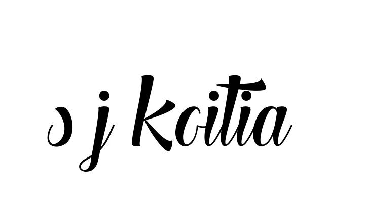 Handwritten Signature for S-j-koitia- - Style 148 Online