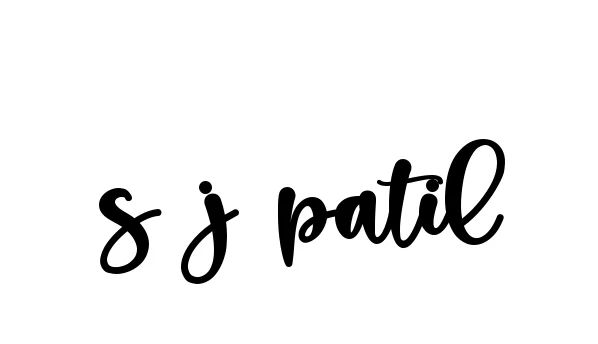 Handwritten Signature for S-j-patil - Style 136 Online