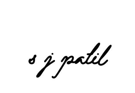 Handwritten Signature for S-j-patil - Style 138 Online