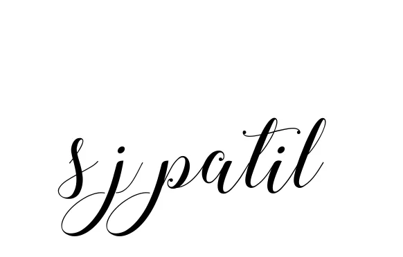 Handwritten Signature for S-j-patil - Style 144 Online