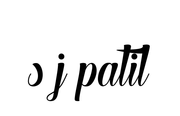Handwritten Signature for S-j-patil - Style 148 Online