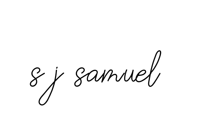 Handwritten Signature for S-j-samuel- - Style 145 Online