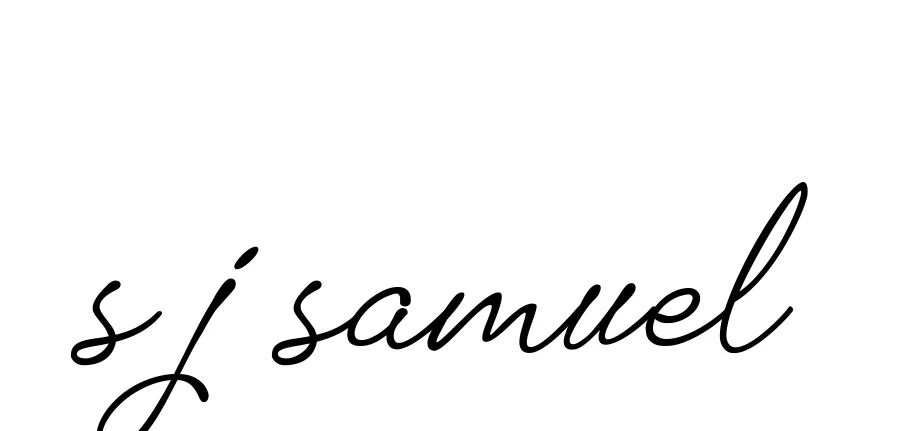 Handwritten Signature for S-j-samuel- - Style 151 Online